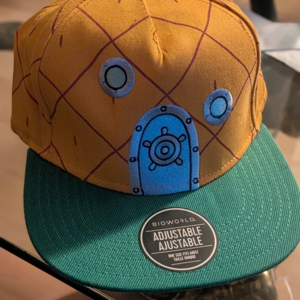 Nickelodeon SpongeBob SquarePants Pineapple House Logo adjustable snapback